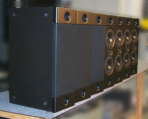 Petrel Center Channel Speakers - ready for packaging.